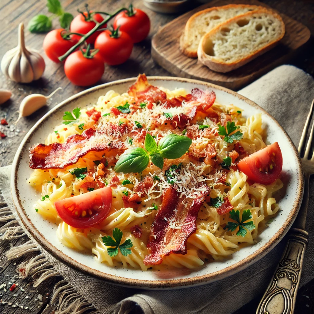Recept za Srpsku Pastu sa Slaninicom